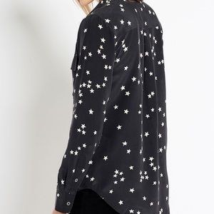Equipment Kate Mass Navy Star blouse